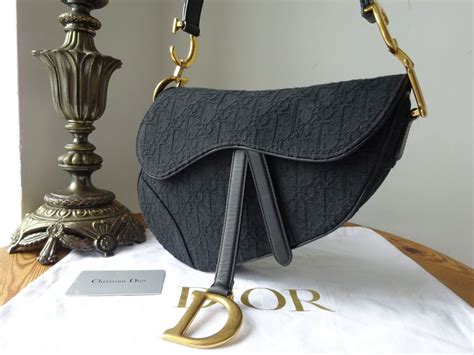 black oblique dior saddle bag|dior saddle denim.